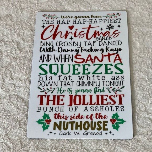 National Lampoon’s Christmas Vacation Quote Magnet - Picture 3 of 4